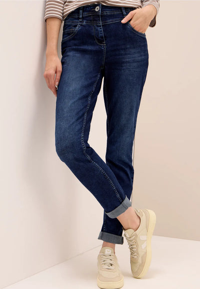 Cecil - Toronto slim legs high waist jeans