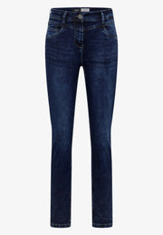Cecil - Toronto slim legs high waist jeans