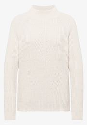 Cecil - Off white tröja i chenille