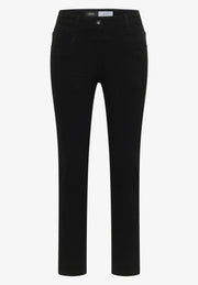 Cecil - Vicky svarta jeans med hög midja