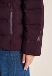 Cecil - Vinröd täckjacka