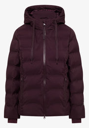 Cecil - Vinröd täckjacka