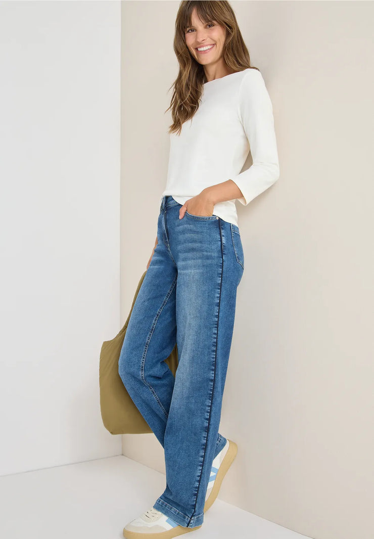 Cecil - Båtringad bastopp eko bomull