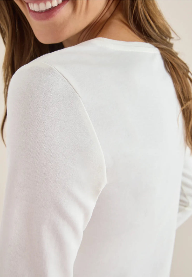 Cecil - Båtringad bastopp eko bomull