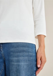 Cecil - Båtringad bastopp eko bomull