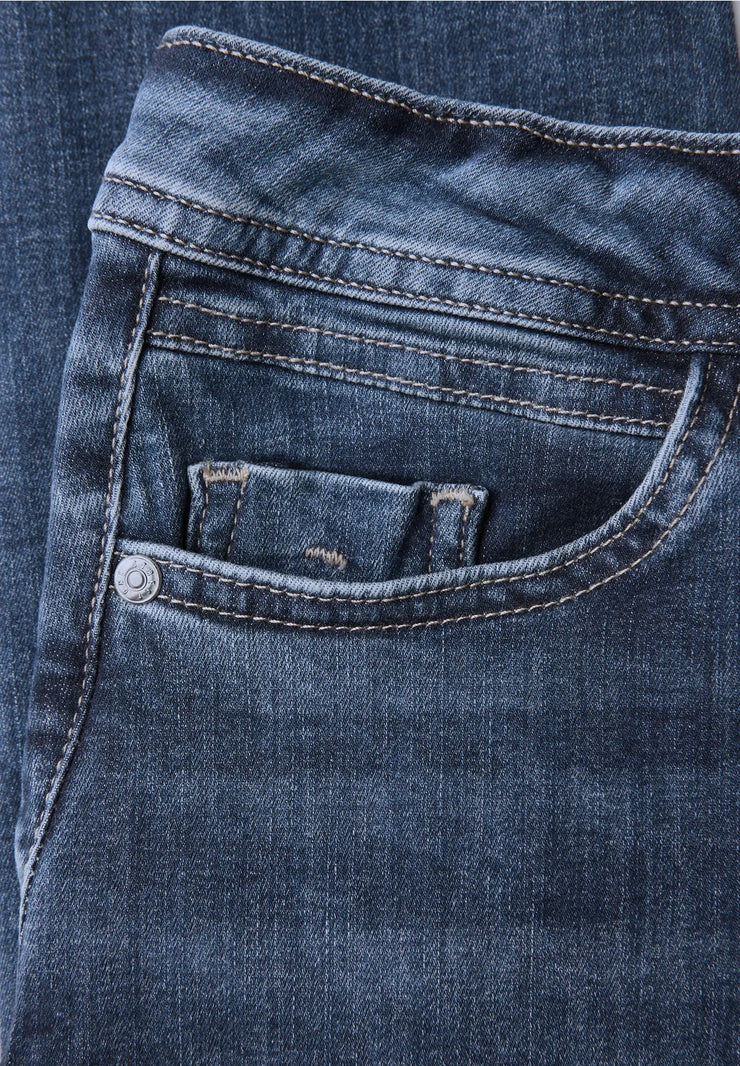 Street One - York jeans hög midja