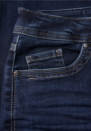 Street One - Vida jeans med hög midja