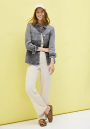 Cecil - Grå denim overshirt