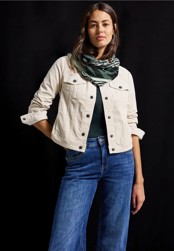 Street One - Grön mönstrad tubscarf Livaeco™