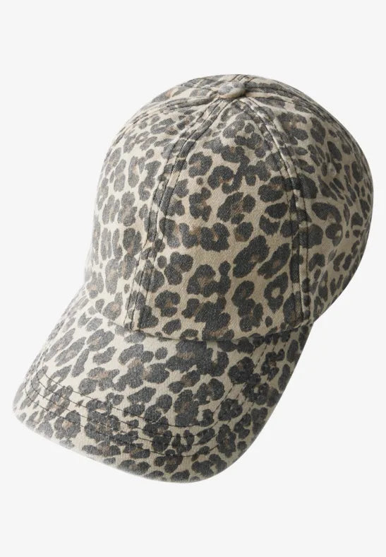 Street One - Leopardmönstrad keps