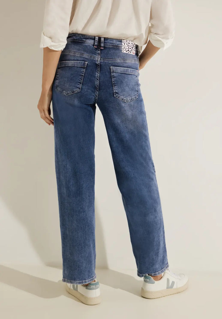 Cecil - Neele vida jeans hög midja