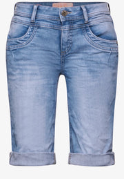 Street One - Ljusblå jeansshorts Jane