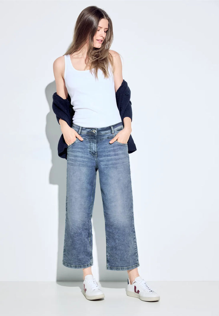Cecil - Neele vida jeans med hög midja
