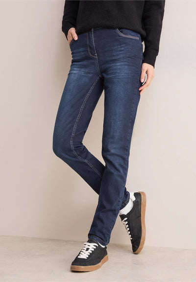 Cecil - Toronto straight leg high waist jeans