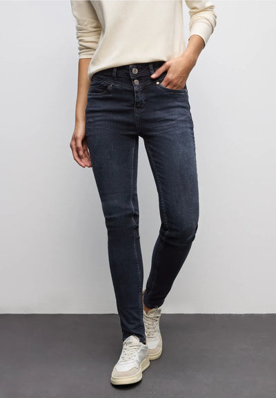Street One - York jeans hög midja