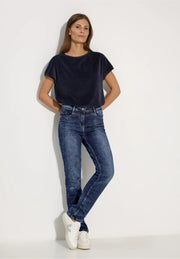 Cecil - Toronto straight leg high waist jeans