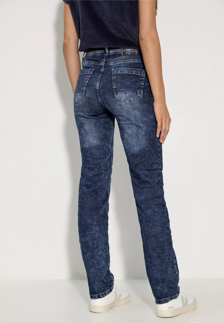 Cecil - Toronto straight leg high waist jeans