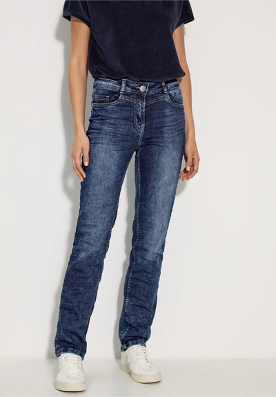 Cecil - Toronto straight leg high waist jeans