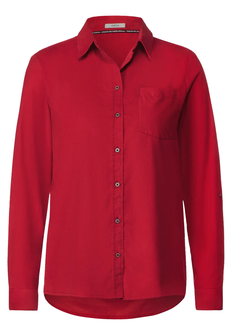 Cecil - Röd manchesterskjorta