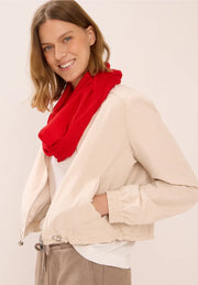 Cecil - Röd tubscarf