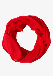 Cecil - Röd tubscarf