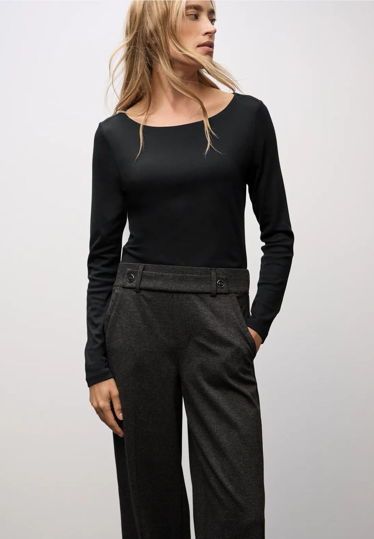 Street One - Lanea fodrad topp svart