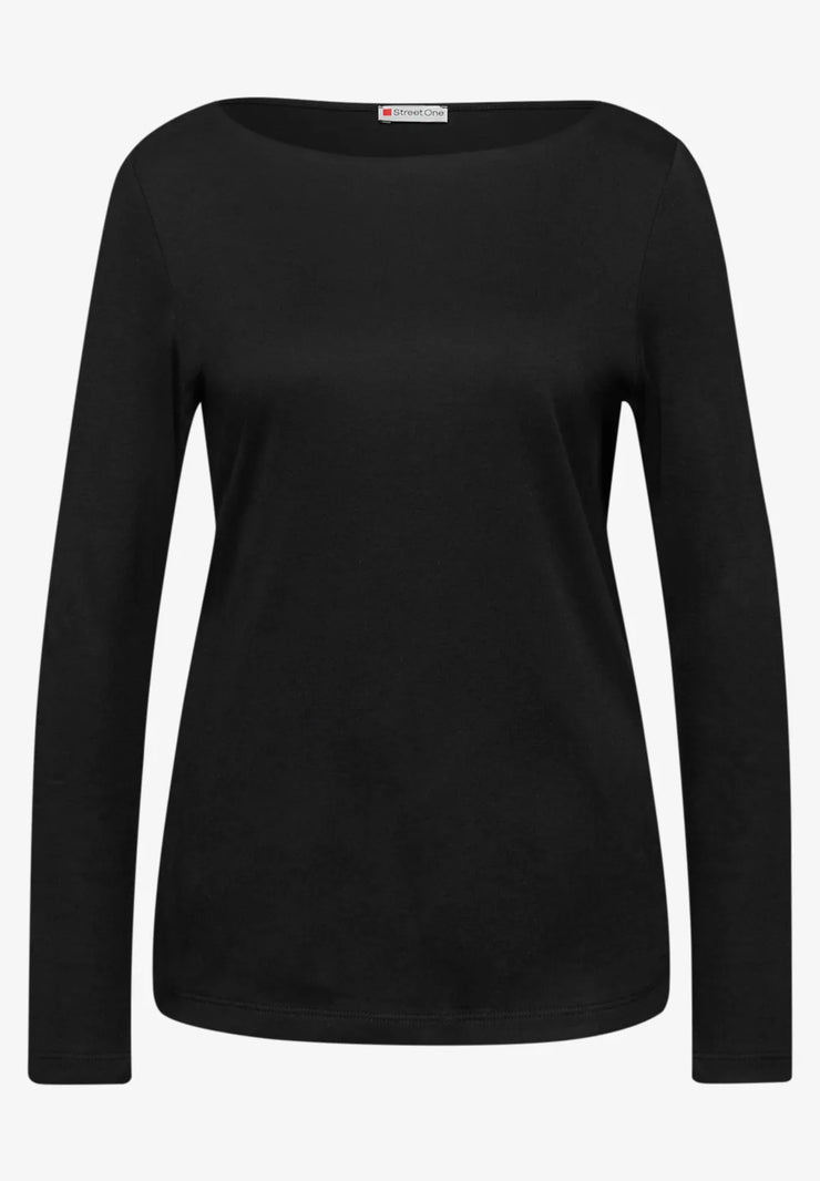 Street One - Lanea fodrad topp svart