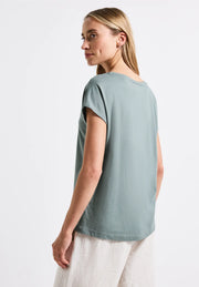 Street One - Blågrön T-shirt Club Cannes