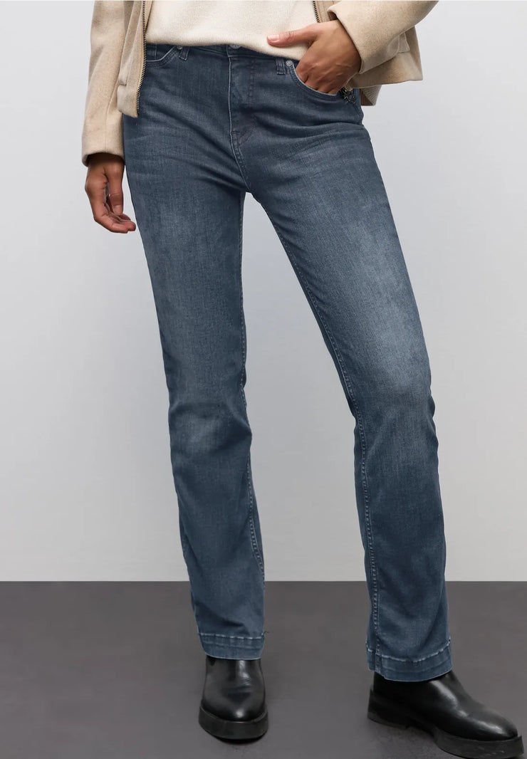 Street One - Bootcut jeans hög midja