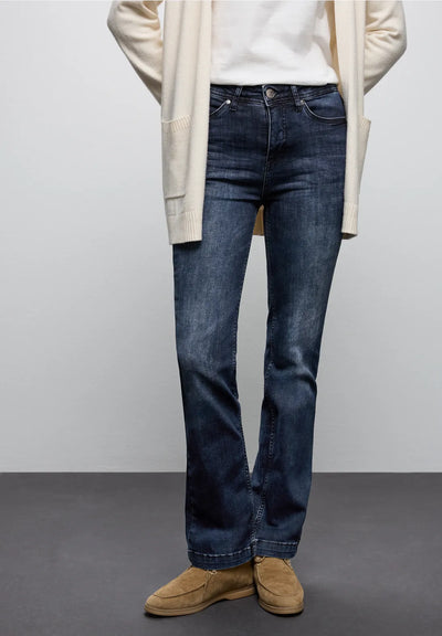 Street One - Bootcut jeans hög midja