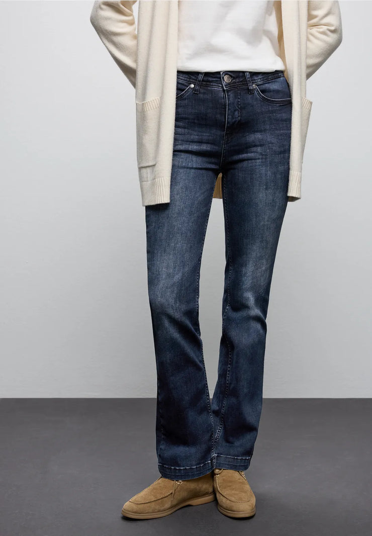 Street One - Bootcut jeans hög midja