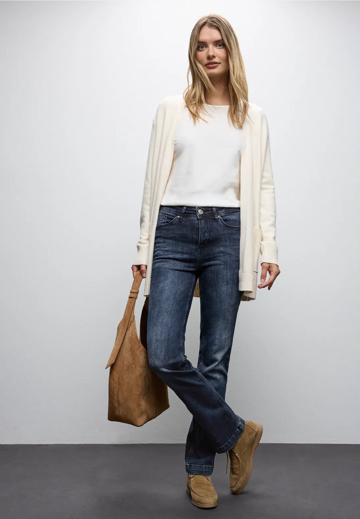 Street One - Bootcut jeans hög midja