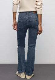 Street One - Bootcut jeans hög midja