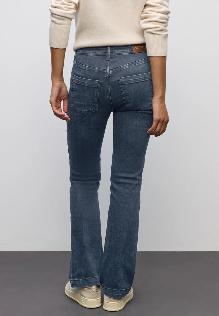 Street One - Bootcut jeans hög midja