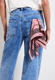 Street One - Rosa bandana i bomull