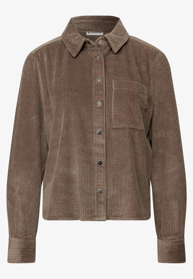 Street One - Brun manchesterskjorta