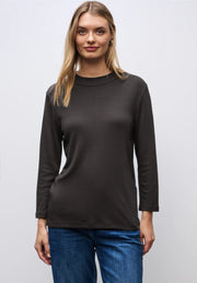 Street One - Brun basic turtleneck