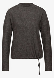 Street One - Brun polotopp med dragsko