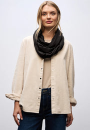 Street One - Brun tubscarf i viskos