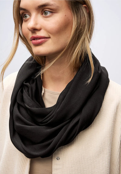 Street One - Brun tubscarf i viskos