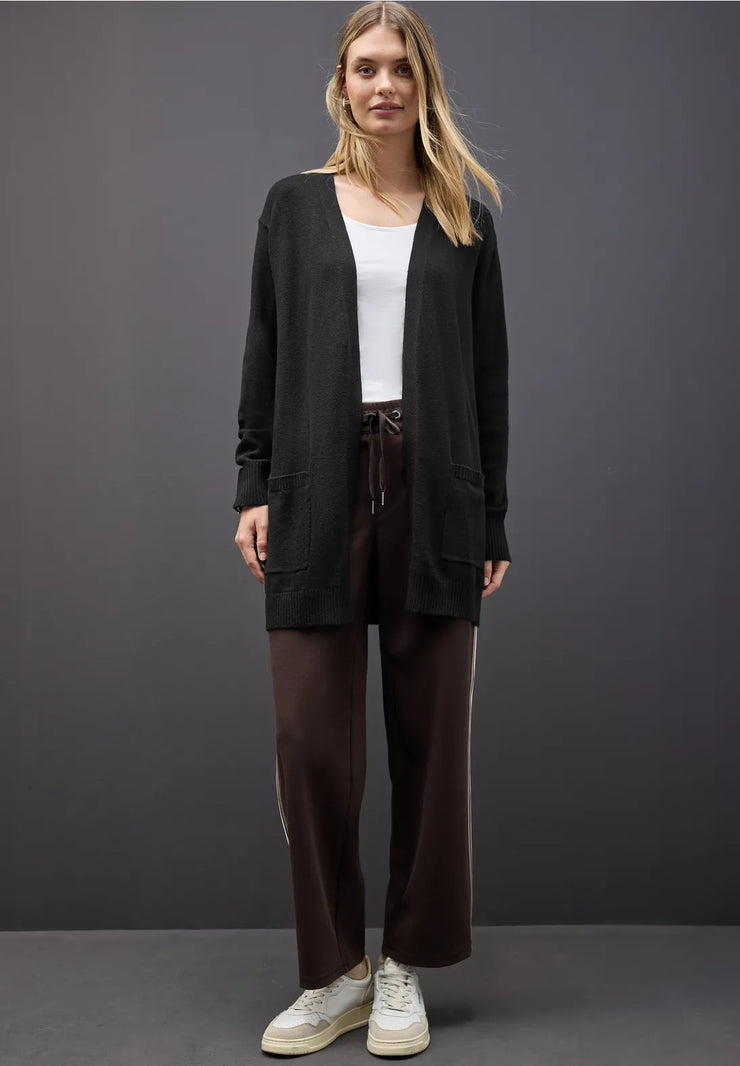 Street One - Svart kofta med fickor