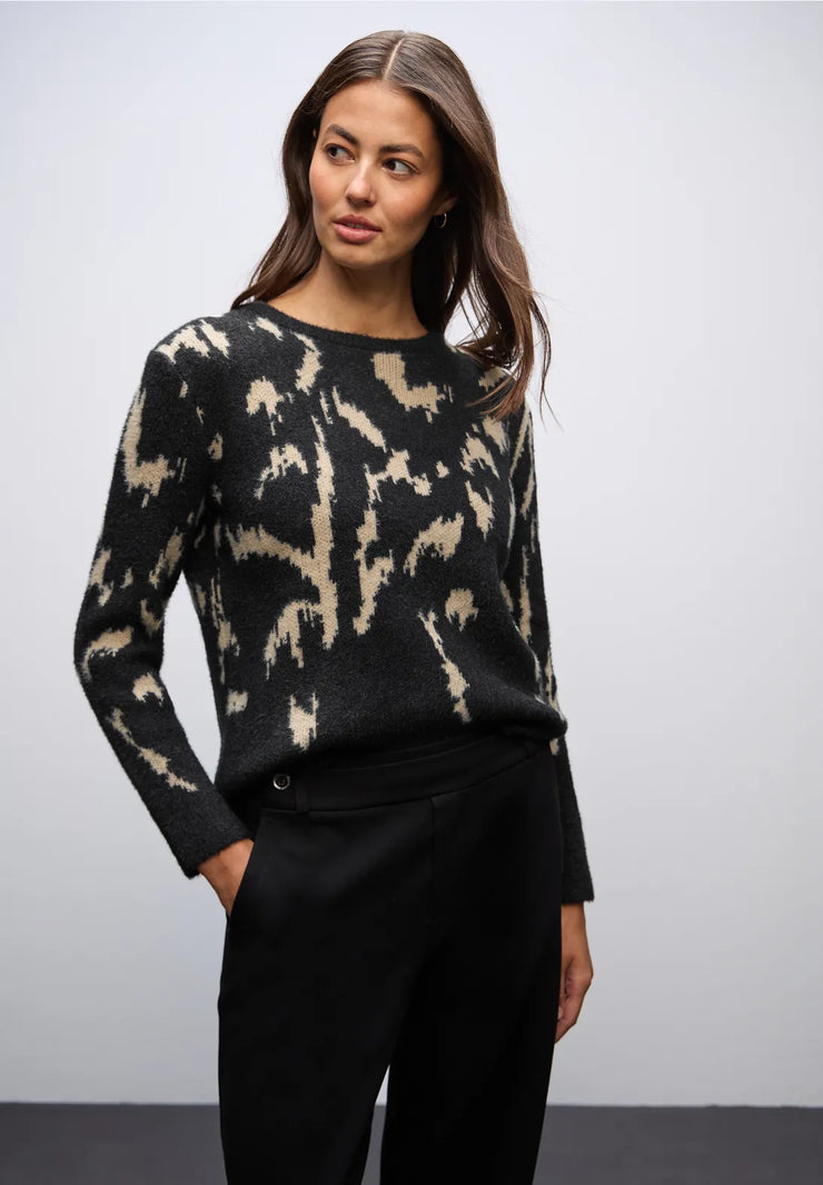 Street One - Cosy jacquard pullover