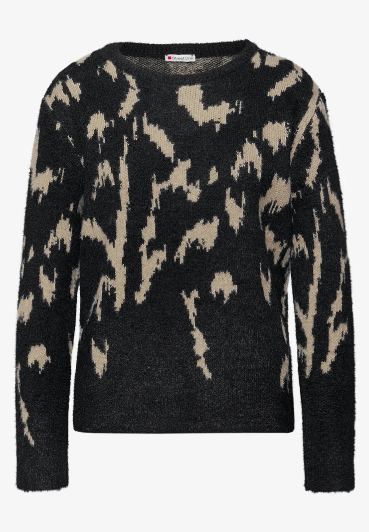 Street One - Cosy jacquard pullover