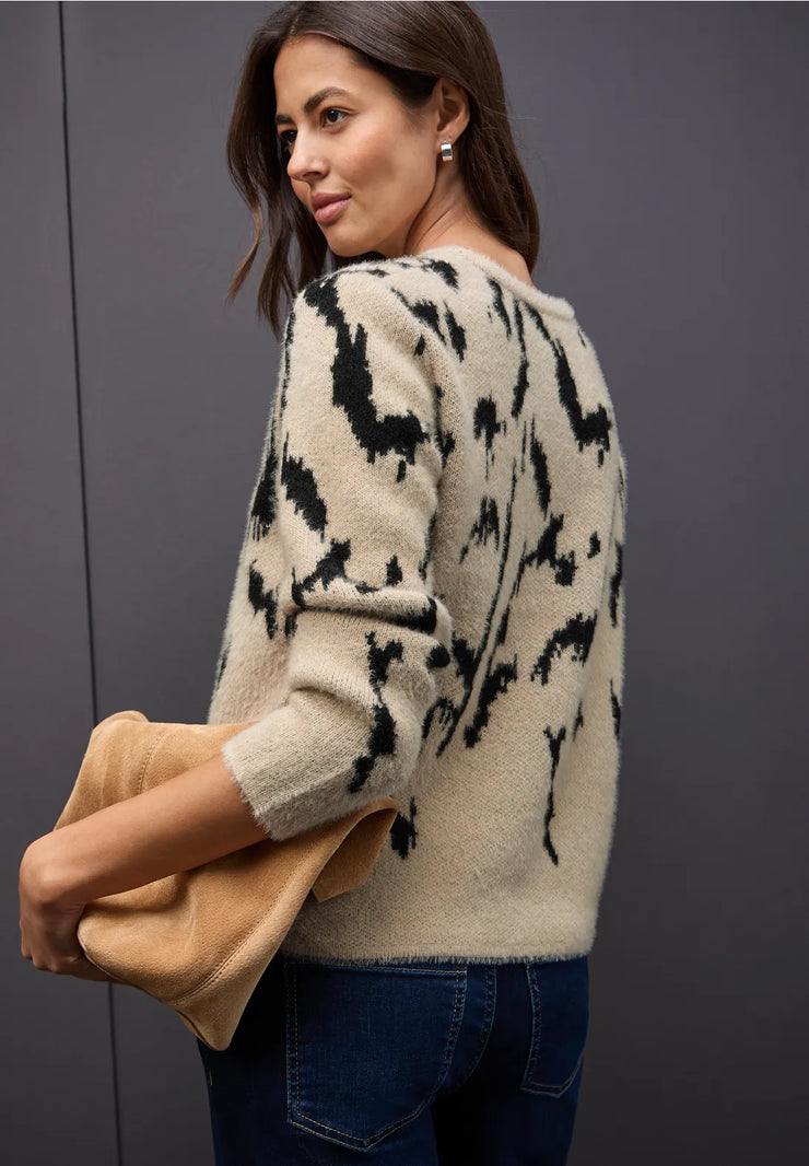 Street One - Cosy jacquard pullover