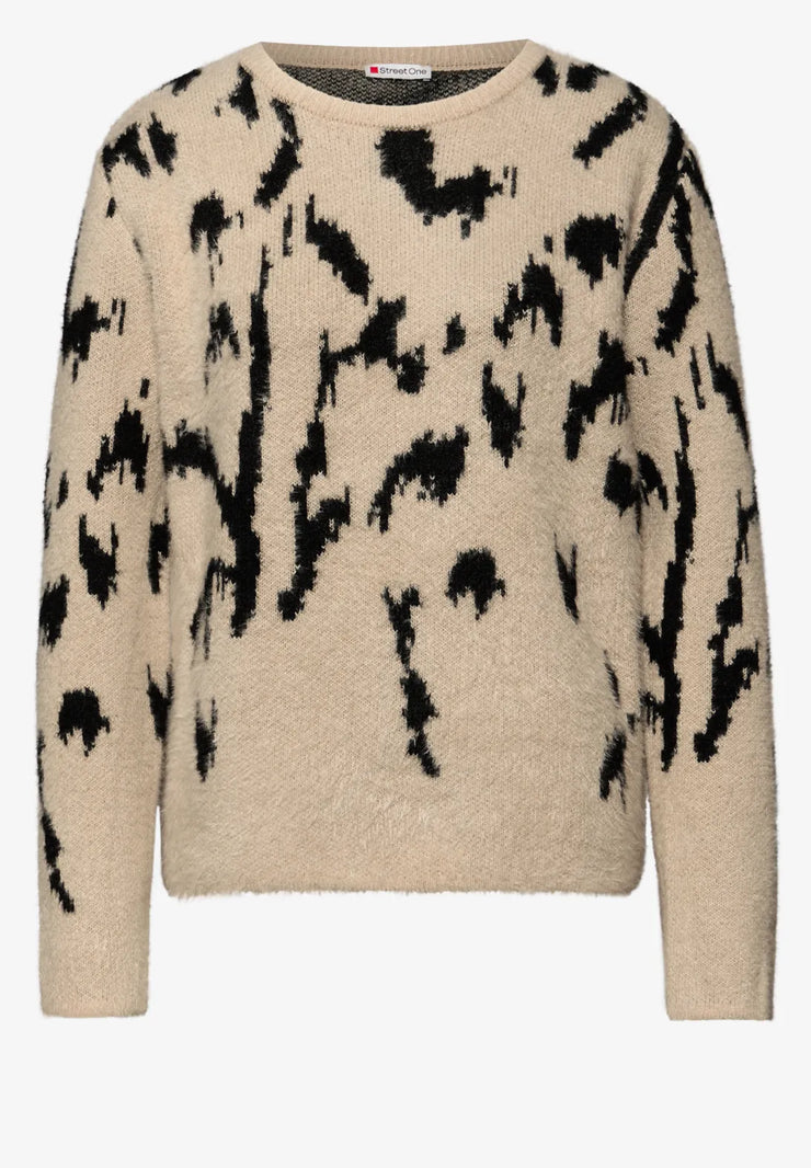 Street One - Cosy jacquard pullover