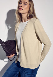 Street One - Beige kofta Nette