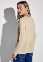 Street One - Beige kofta Nette
