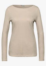 Street One - Lanea fodrad topp beige
