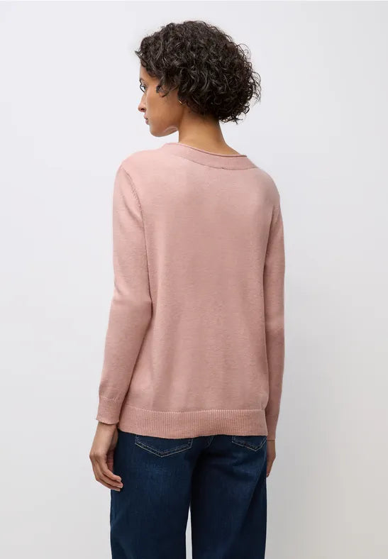 Street One - Faded rose melange pullover
