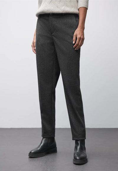 Street One - Fiskbensmönstrad chino